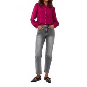 NEW ESQUALO long sleeve blouse in maroon